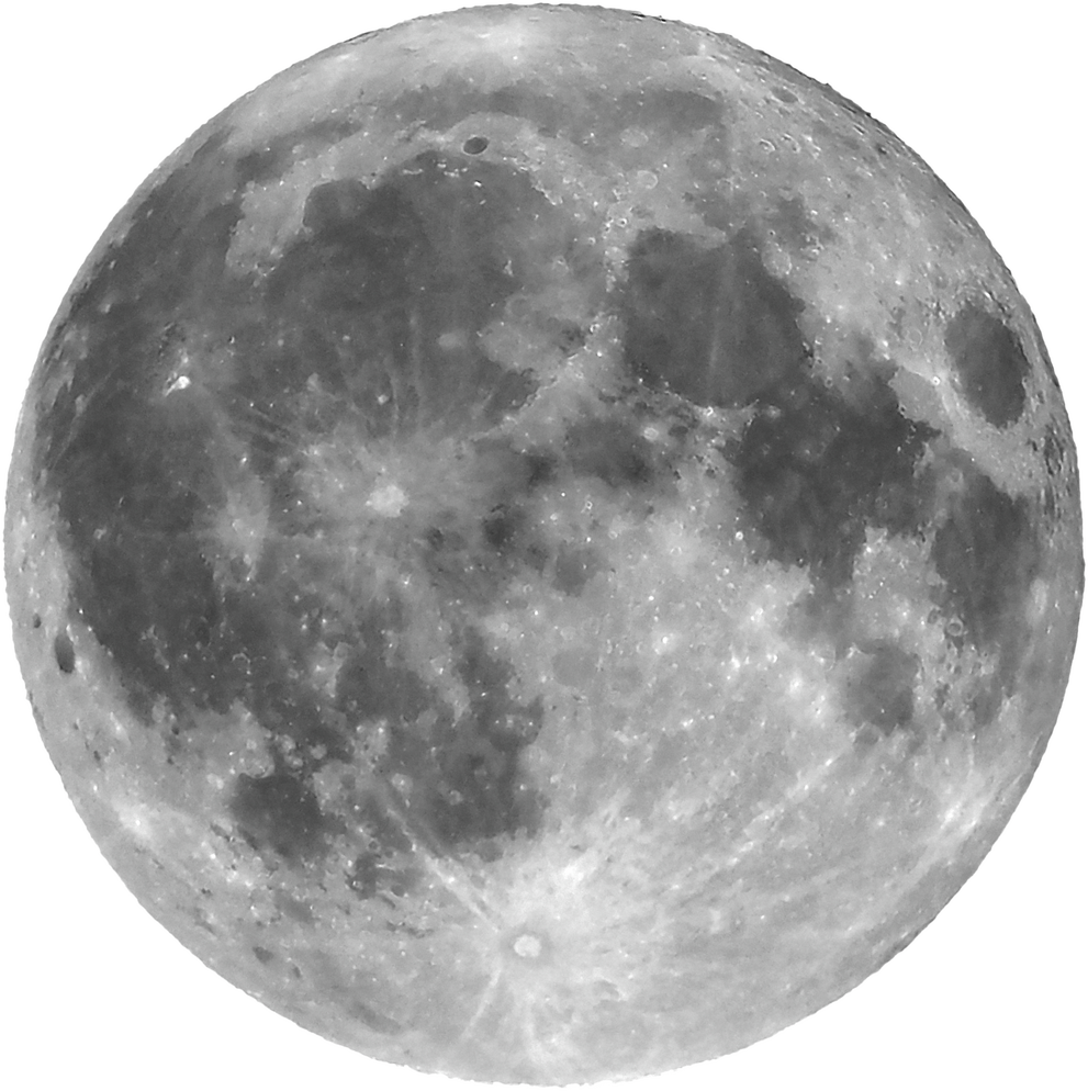 Full Moon Isolated